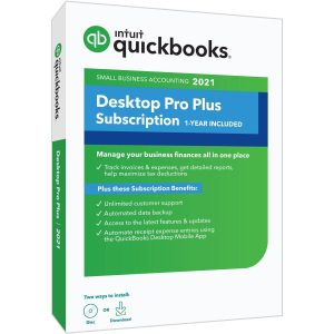 QuickBooks Pro Plus 2021 - Yearly Subscription