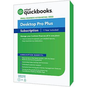 QuickBooks Pro Plus 2022 - Yearly Subscription